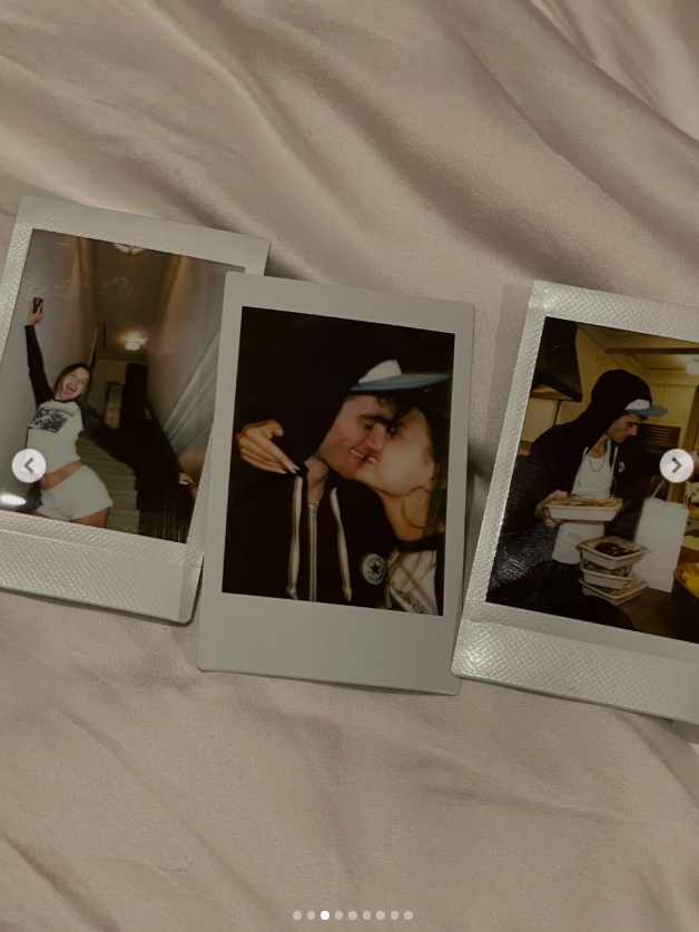 Wood shared several instant photos, including one showing her kissing Gerber. The snapshots captured affectionate moments from their time together. | Source: Instagram/lexiwood