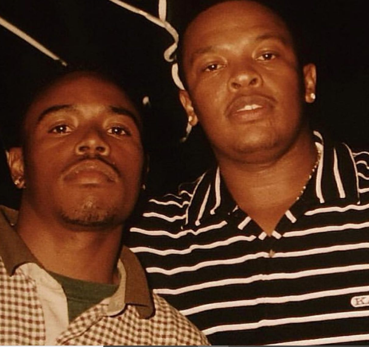The '90s star and Dr. Dre in a throwback photo shared on January 5, 2021 | Source: Instagram/tyrinturner