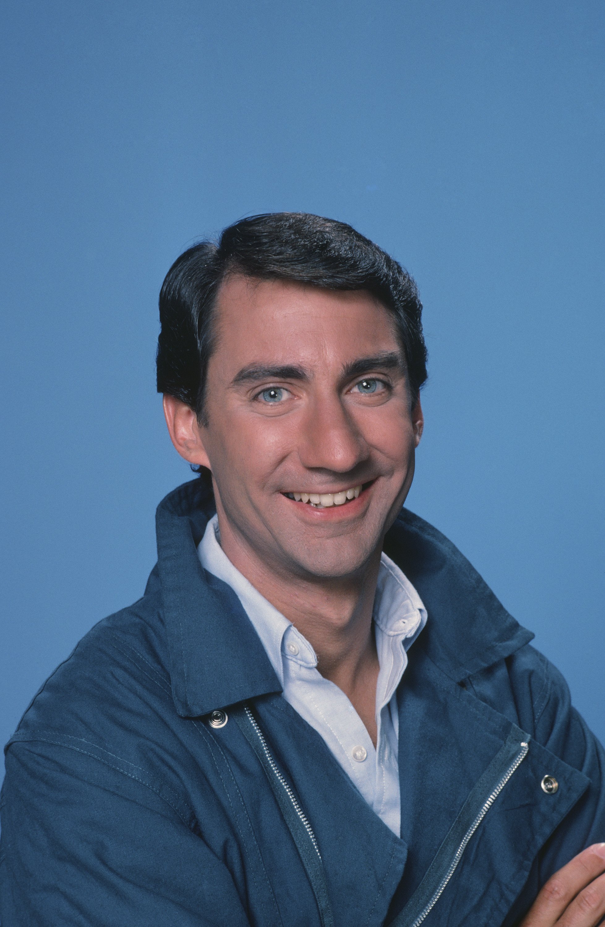 David Garrison posed in character as Norman Lamb for the television series "It's Your Move" in a promotional portrait captured by photographer Herb Ball. | Source: Getty Images