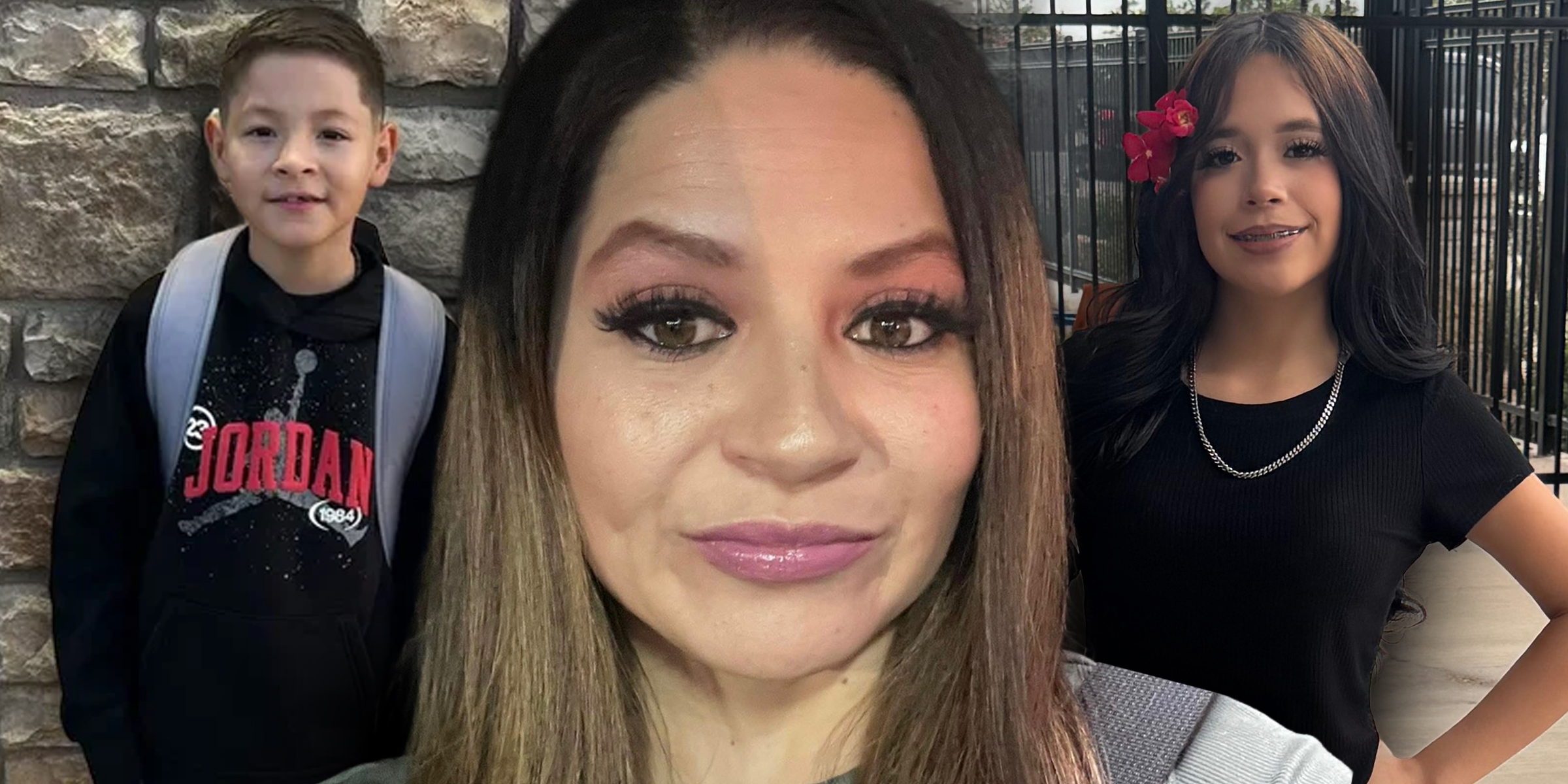 Jessica Rodriguez with Jacob and Kiley | Source: GoFundMe/honoring-the-lives-of-roys-children-and-exwife