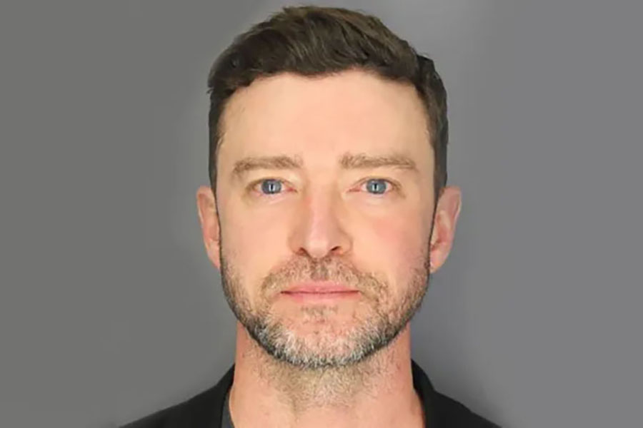 Justin Timberlake's mugshot taken in Sag Harbor, New York on June 18, 2024. | Source: Getty Images