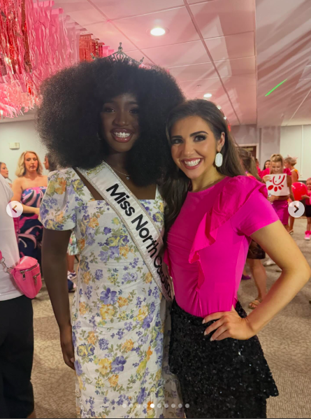 Carrie Everett and Sophia Kellstrom. | Source: Instagram/missamericanc