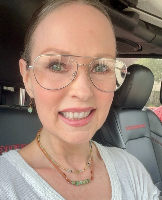 Deborah Foreman also dabbles in jewelry making, although it's not a full-time business. She often wears the pieces herself. This is a photo posted on August 19, 2025. | Source: Instagram/deborahlforeman