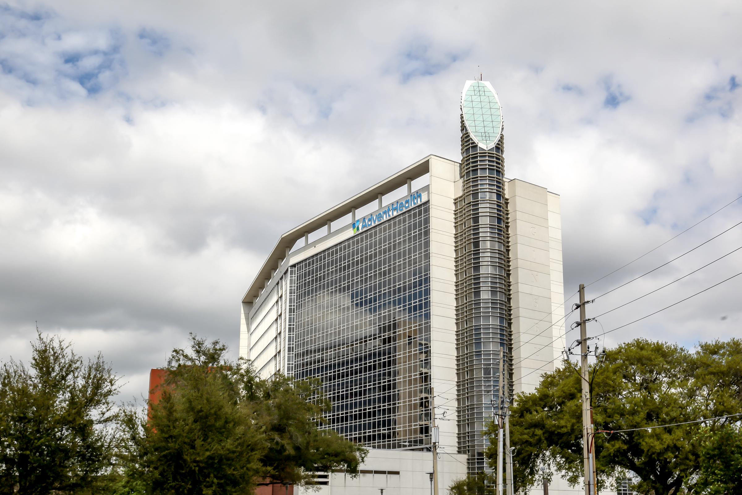 A photo showing AdventHealth hospital. Source: Getty Images