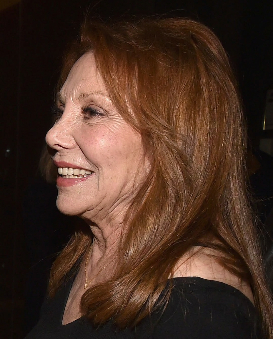 Marlo Thomas smiles during an AI-generated side-profile portrait imagining how the actress might look without rumored cosmetic enhancements. | Source: Nano Banana