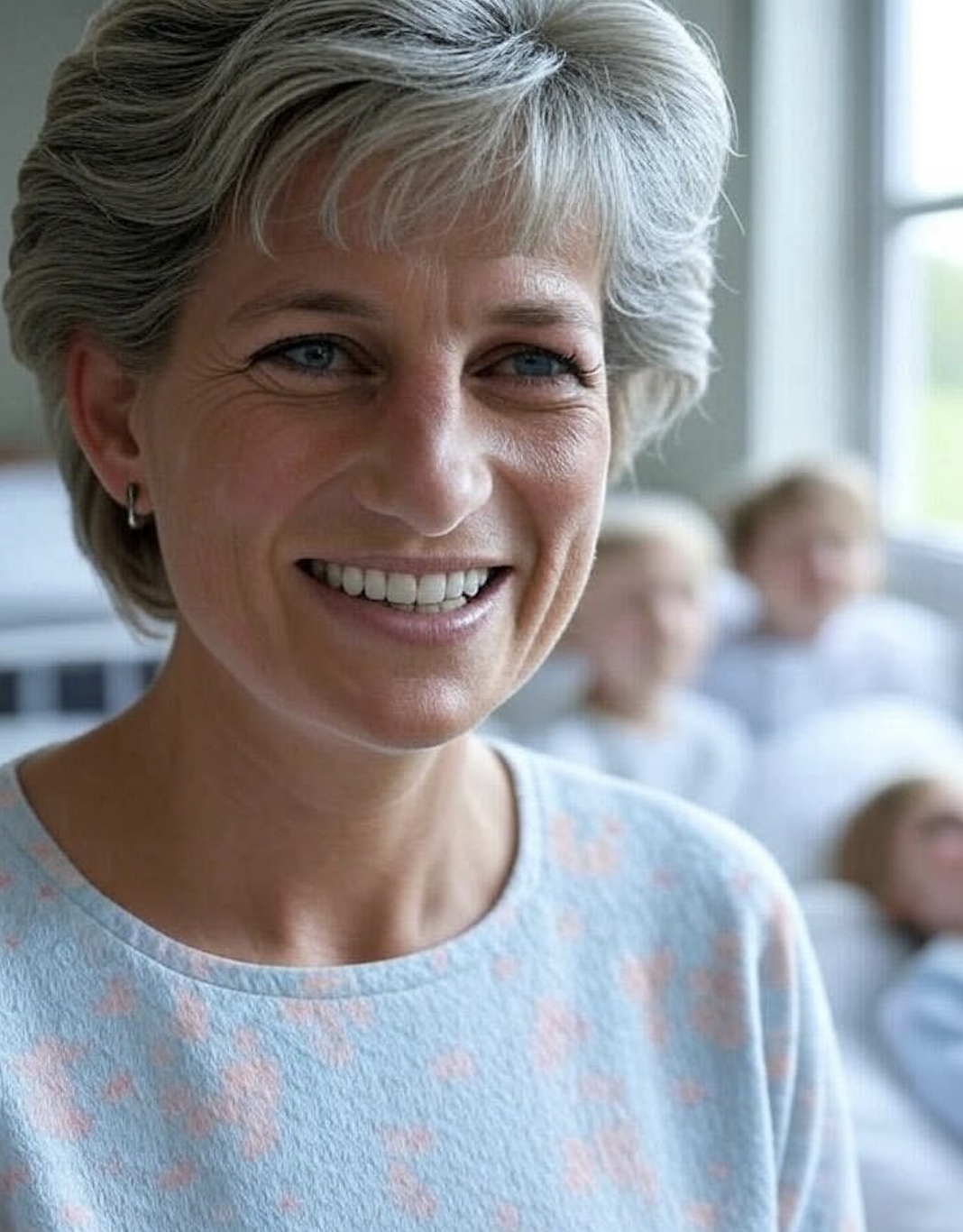 An Al-generated image of what Diana, Princess of Wales, could have looked like today. | Source: Grok