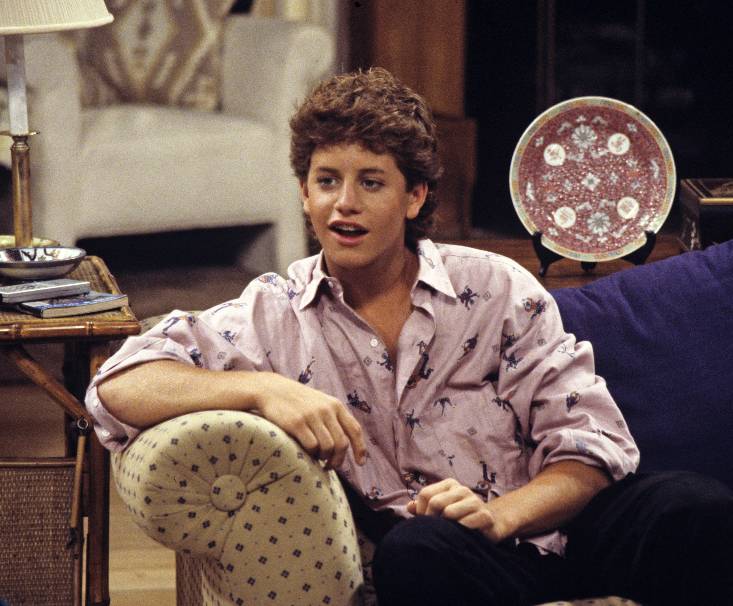 Kirk Cameron is seen in a scene from "Growing Pains" in 1987 | Source: Getty Images