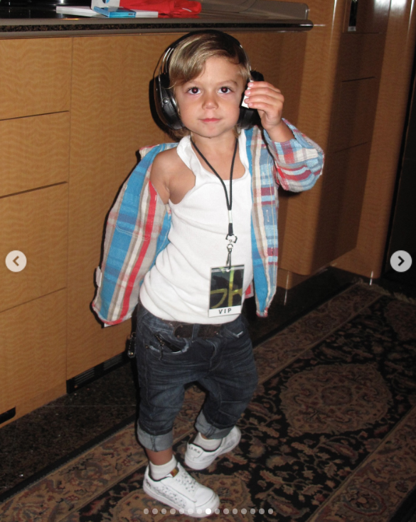 Kingston Rossdale as a little boy | Source: Instagram/gwenstefani
