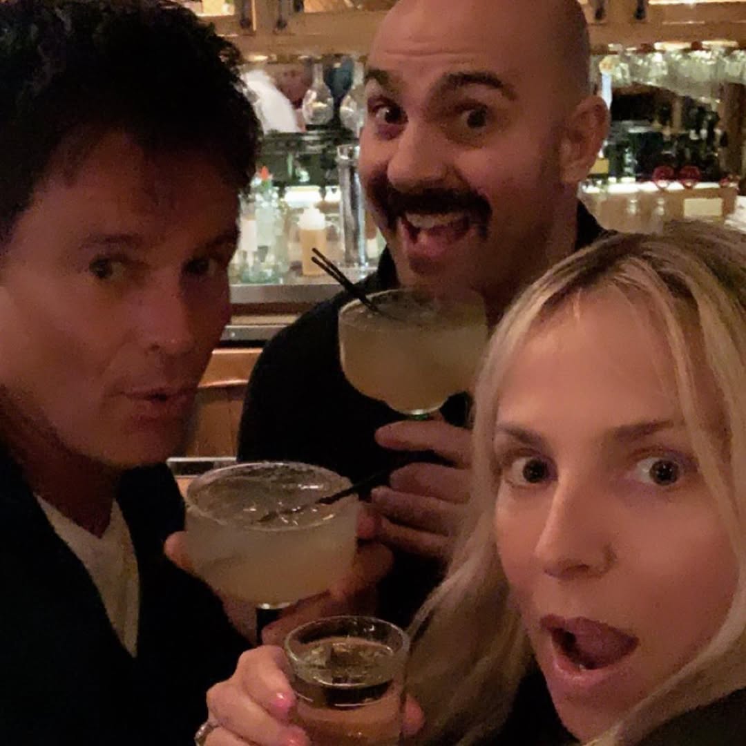 Patrick Muldoon and Shana Muldoon Zappa with a friend. | Source: Instagram/shanazappa