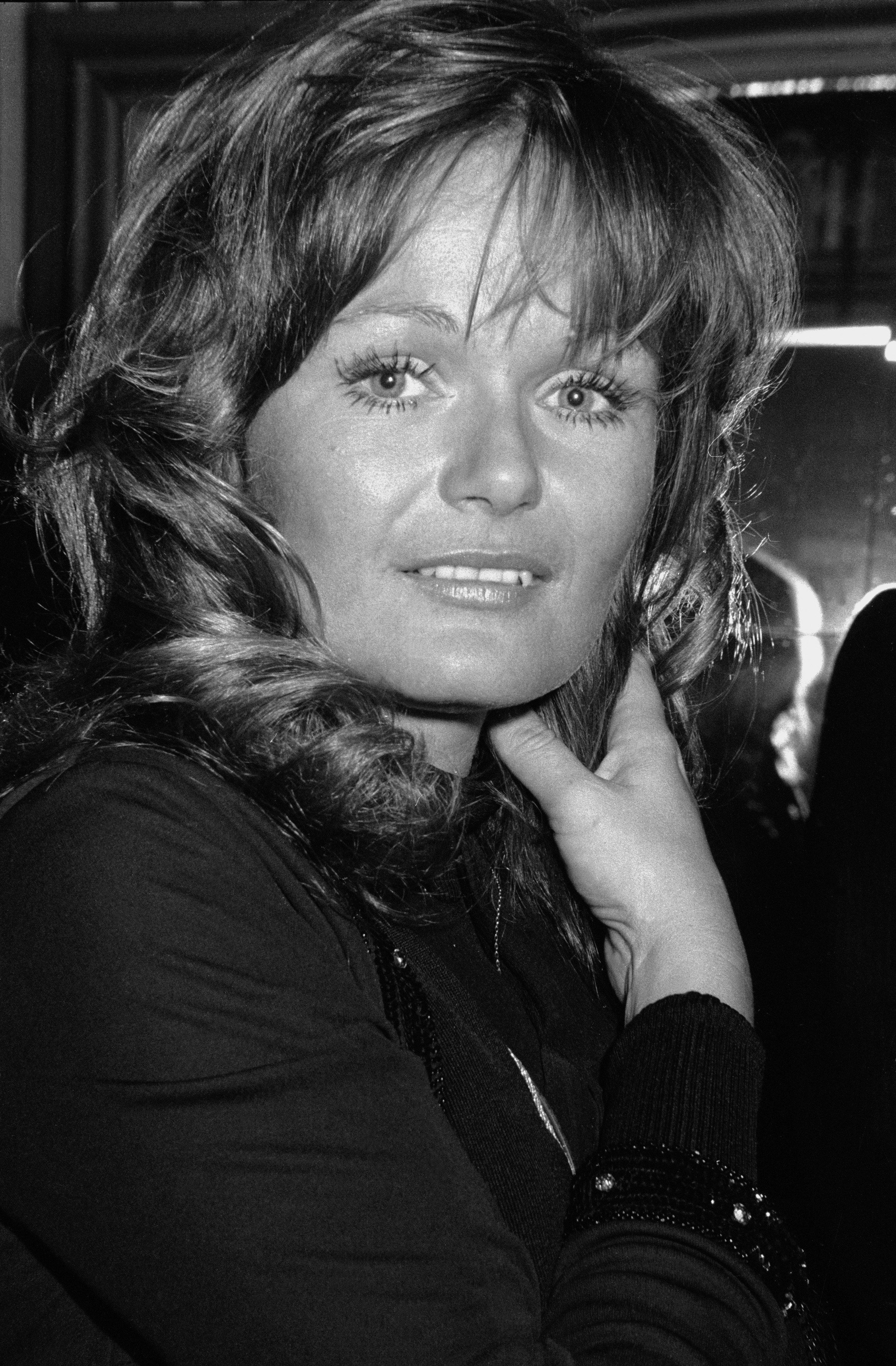 Valerie Perrine poses for a casual portrait, late 1970s.