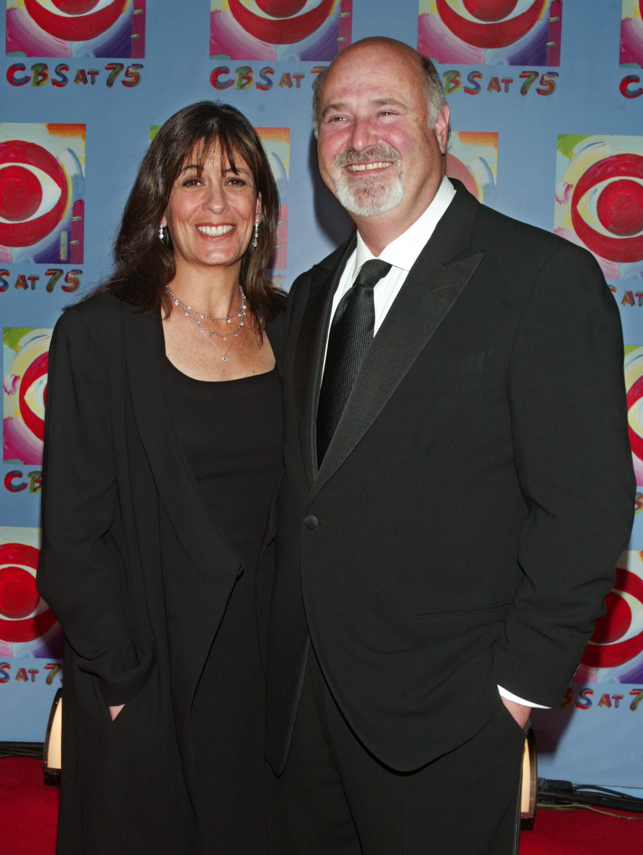 Rob Reiner and wife Michelle during CBS at 75 at Hammerstein Ballroom in New York City, in 2003. | Source: Getty Images