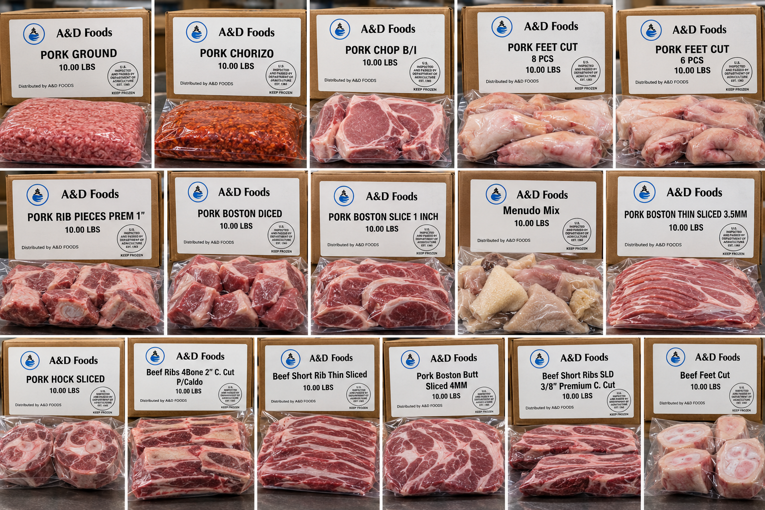 Illustration of additional pork and beef products included in the September 2026 USDA recall, based on labels released by FSIS. | Source: ChatGPT and fsis.usda.gov