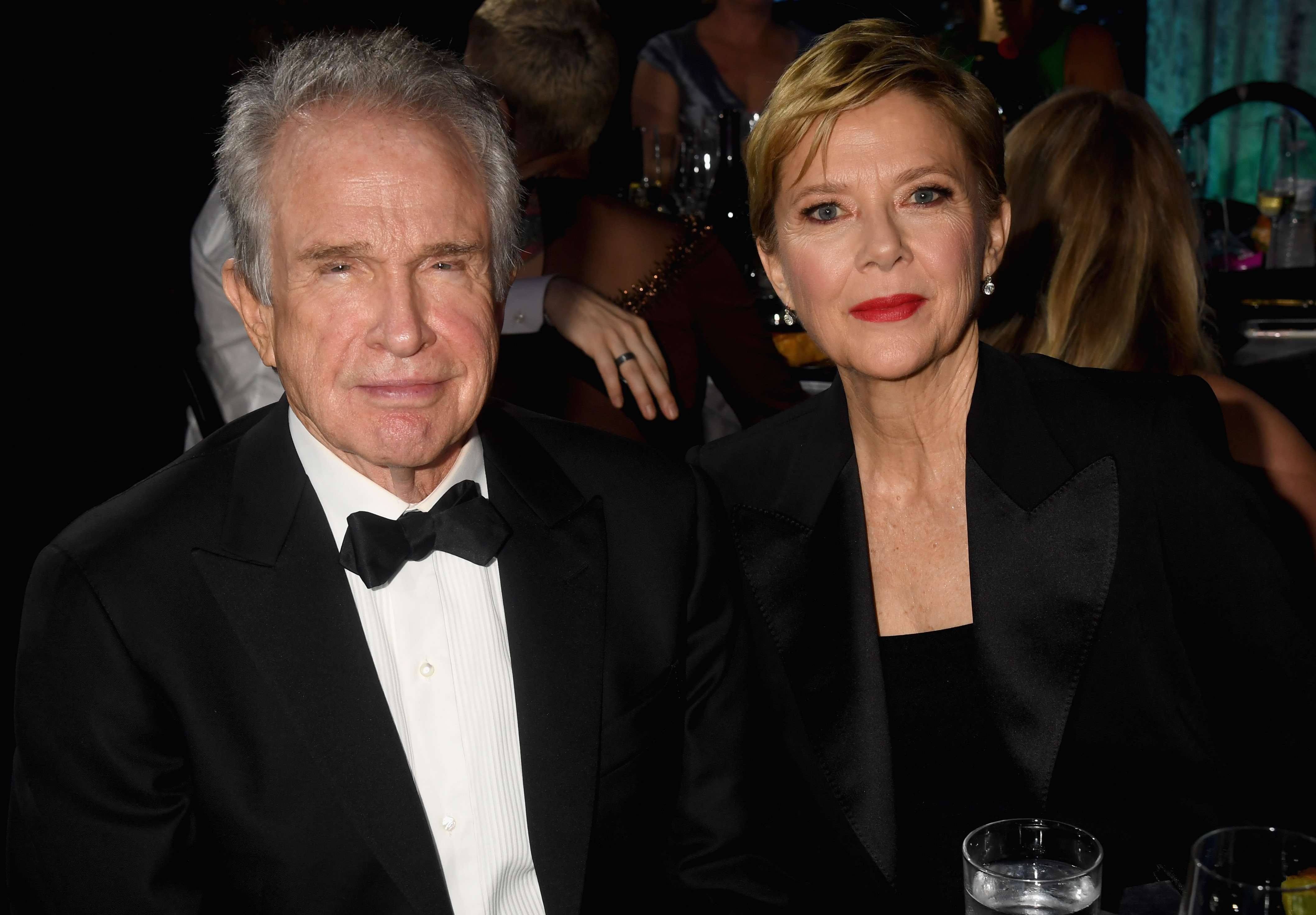 Annette Bening and Warren Beatty attend The 22nd Annual Critics' Choice Awards at Barker Hangar on December 11, 2016, in Santa Monica, California | Source: Getty Images