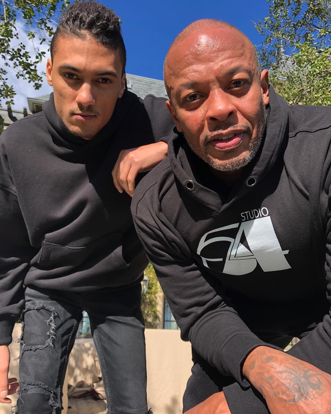 Tyler Young and Dr. Dre, from a post dated February 19, 2019 | Source: Instagram/drdre