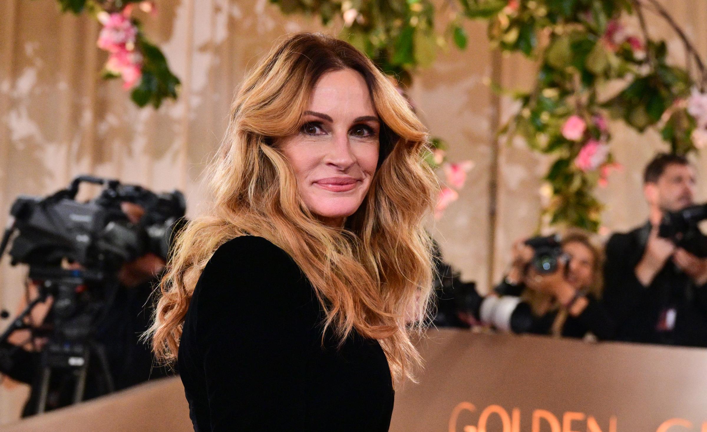 Julia Roberts arrives at the 2026 Golden Globe Awards in Beverly Hills. Just months later, the Oscar winner made headlines for a much quieter moment after she was photographed spending time with her 21-year-old son in New York. | Source: Getty Images