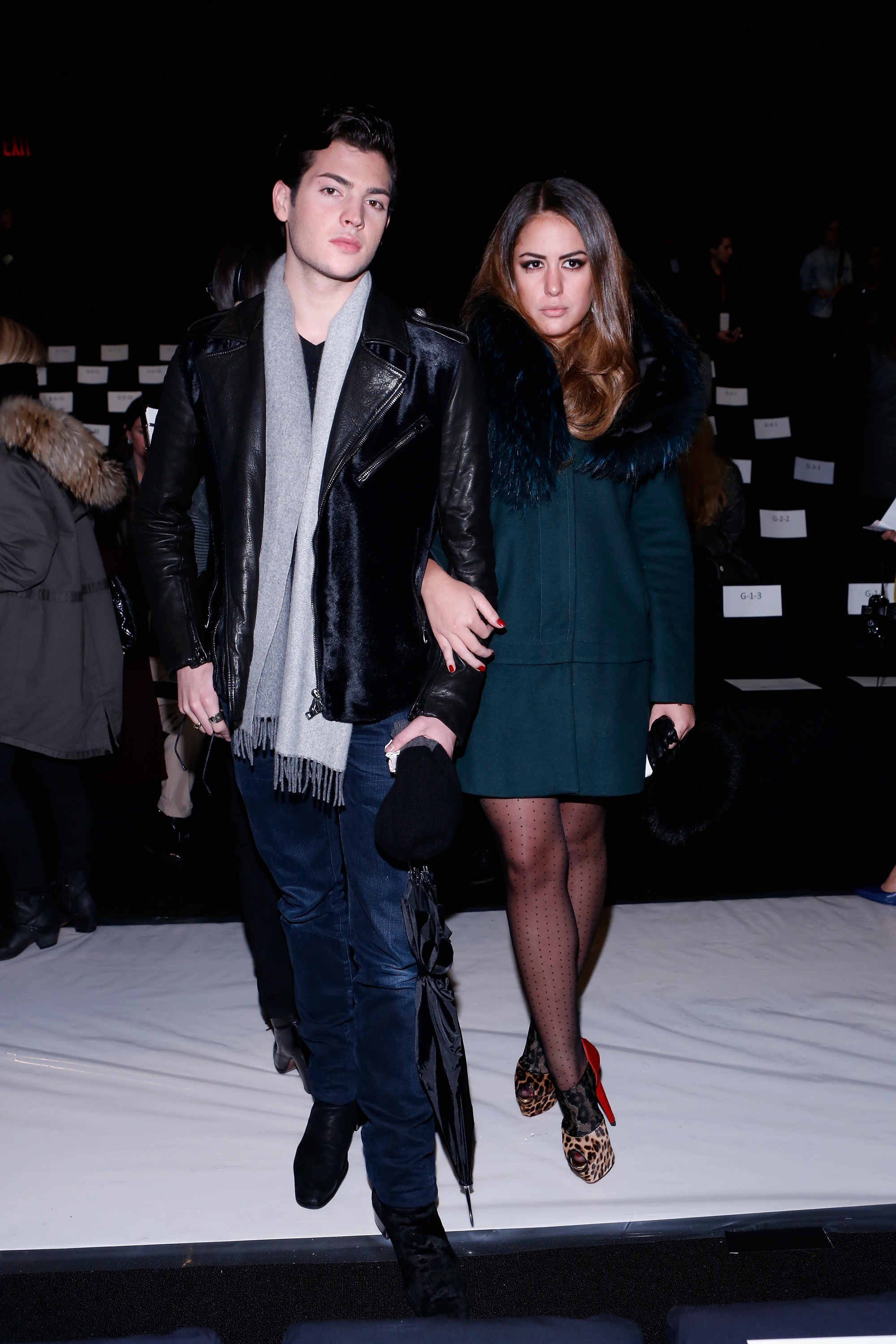 Peter Brant II and Yvette Prieto attend the Rebecca Minkoff Fall 2013 fashion show during Mercedes-Benz Fashion Week in New York City on February 8, 2013 | Source: Getty Images