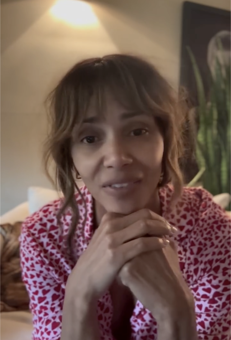 Halle Berry speaking in a video, posted on February 15, 2026. | Source: Instagram/halleberry