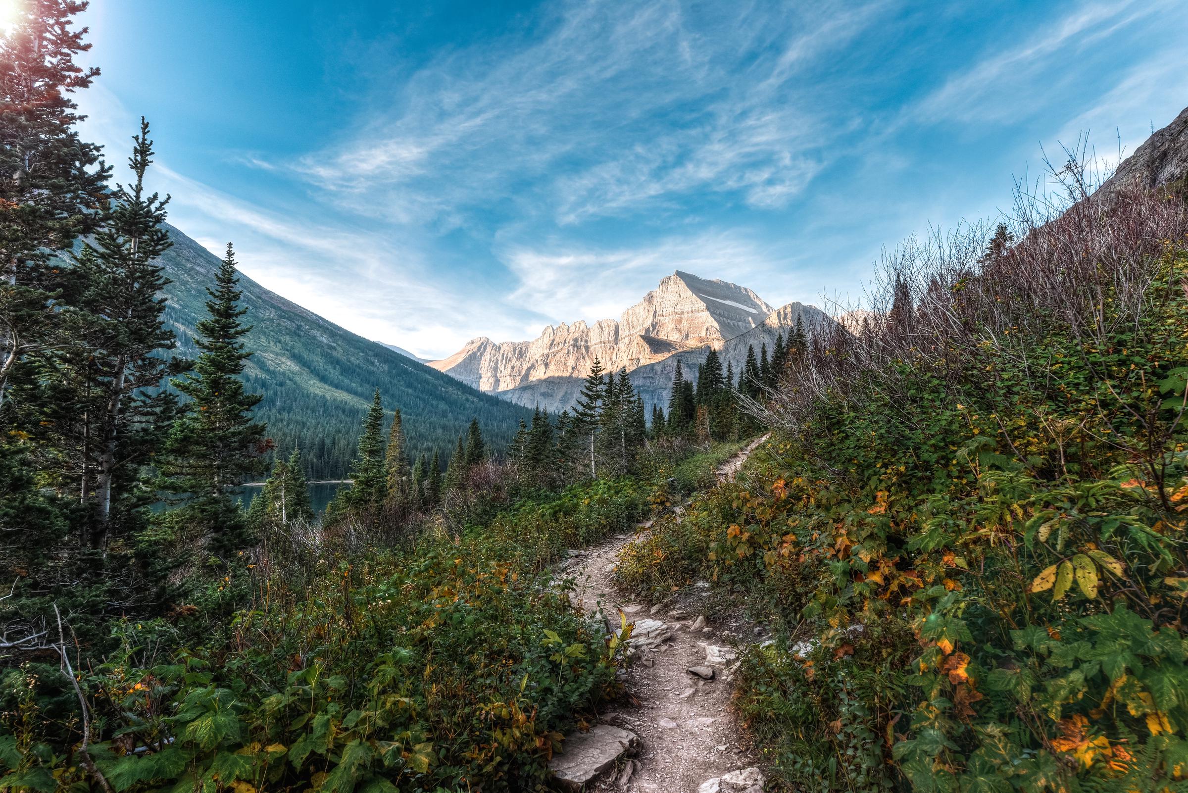 Scenic view of mountains against sky at Glacier National Park in Montana, United States | Source: Getty Images