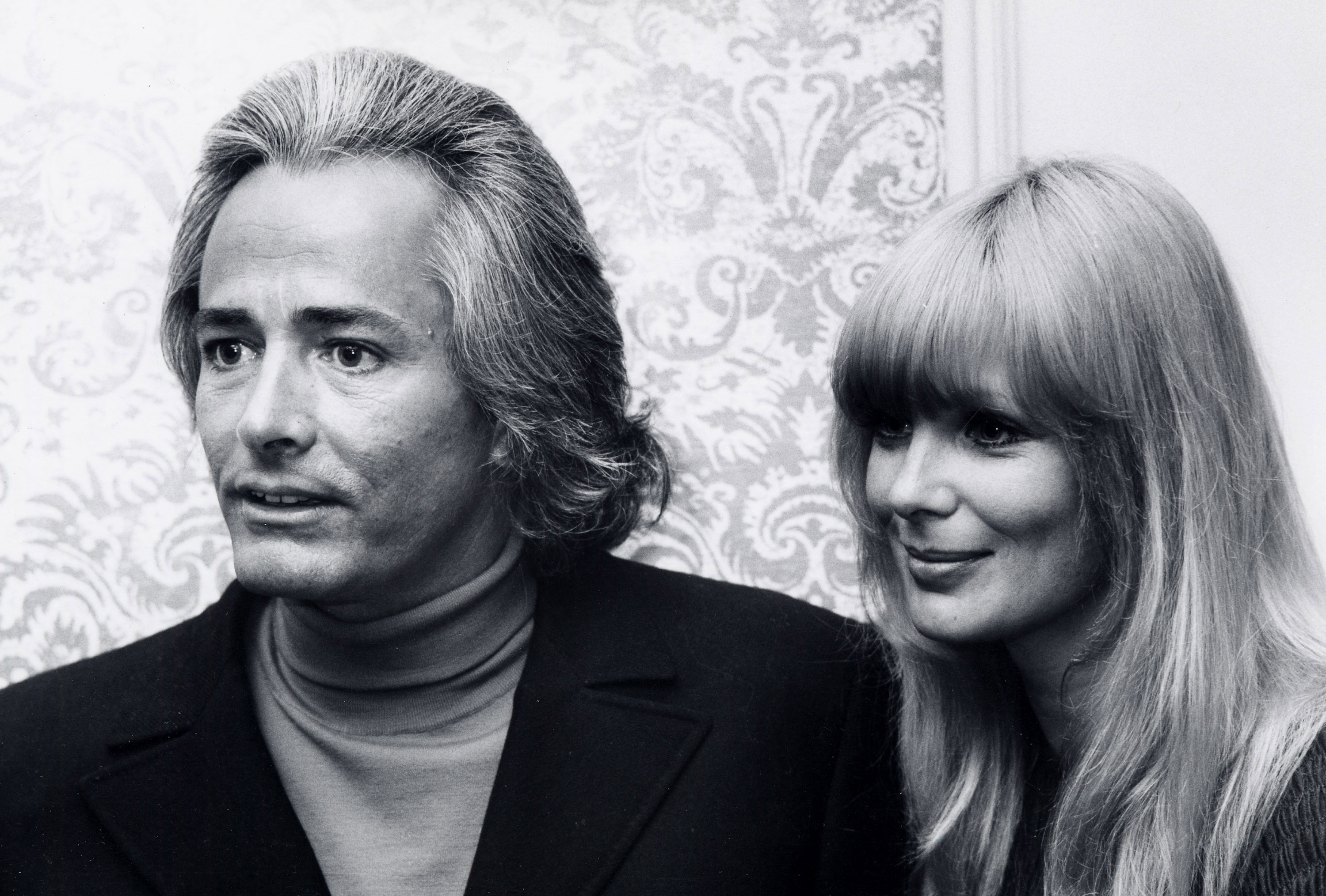 John Derek and the actress during Sonny and Cher Opening on April 4, 1970, in Los Angeles, California. | Source: Getty Images