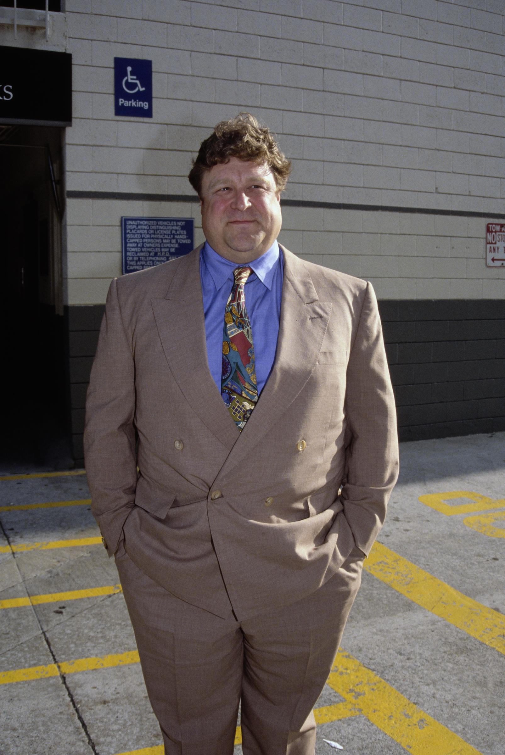John Goodman steps out in 1990, capturing the actor during the early years of the fame that would make his appearance a familiar sight to television audiences. | Source: Getty Images