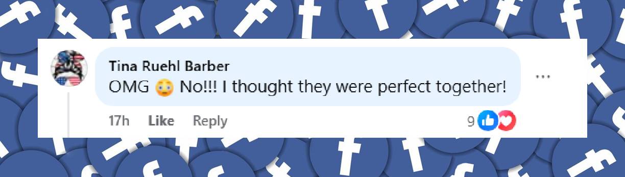 A comment under a post shared on July 18, 2025. | Source: Facebook/People
