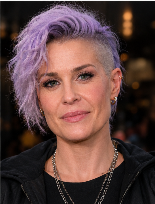 The AI image suggests that many of Kelly Osbourne's most recognizable traits transcend any cosmetic discussions entirely. | Source: ChatGPT
