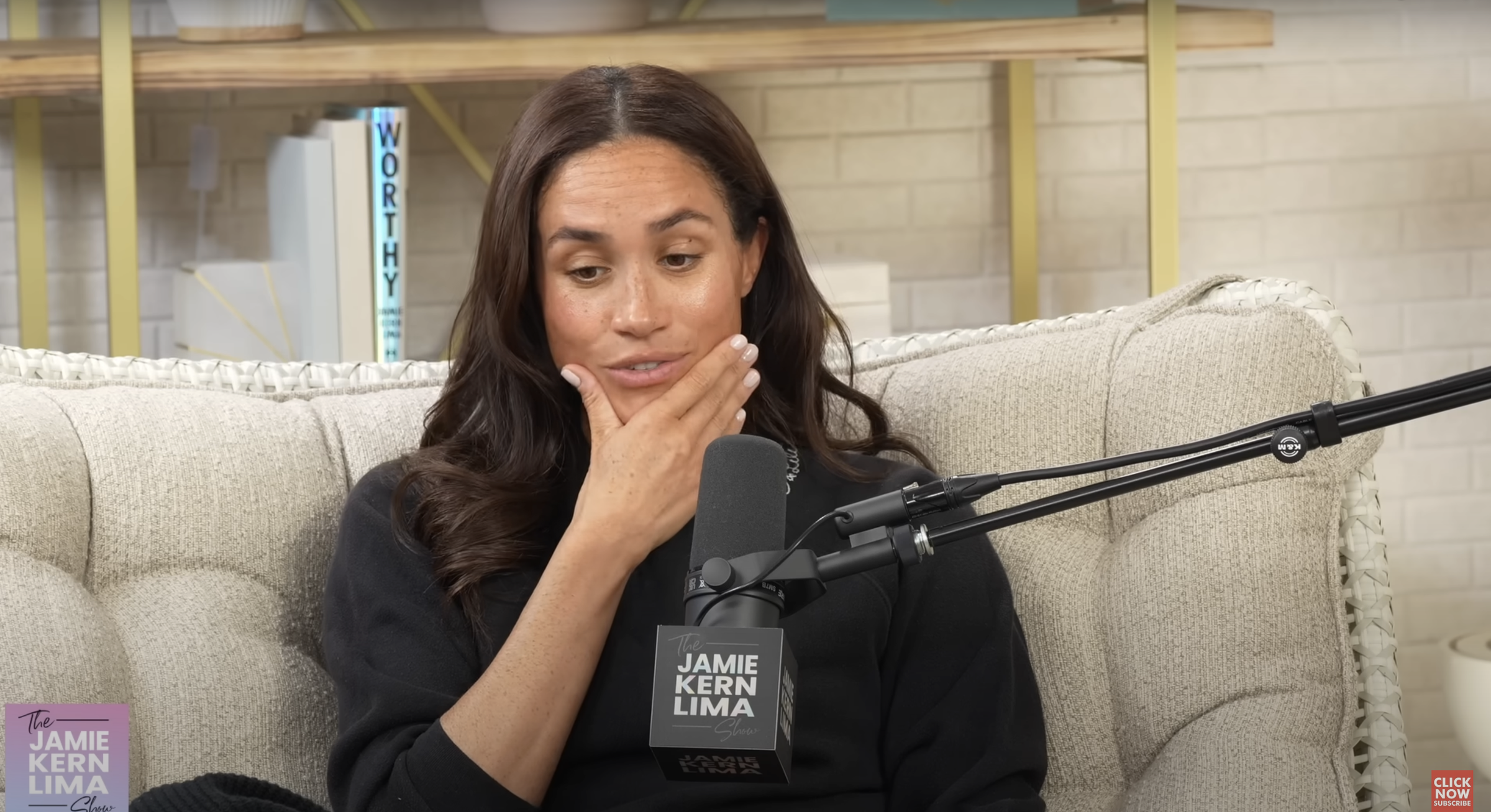 Meghan Markles talks about her kids, as seen in a video dated April 28, 2025 | Source: YouTube/jamiekernlimaofficial