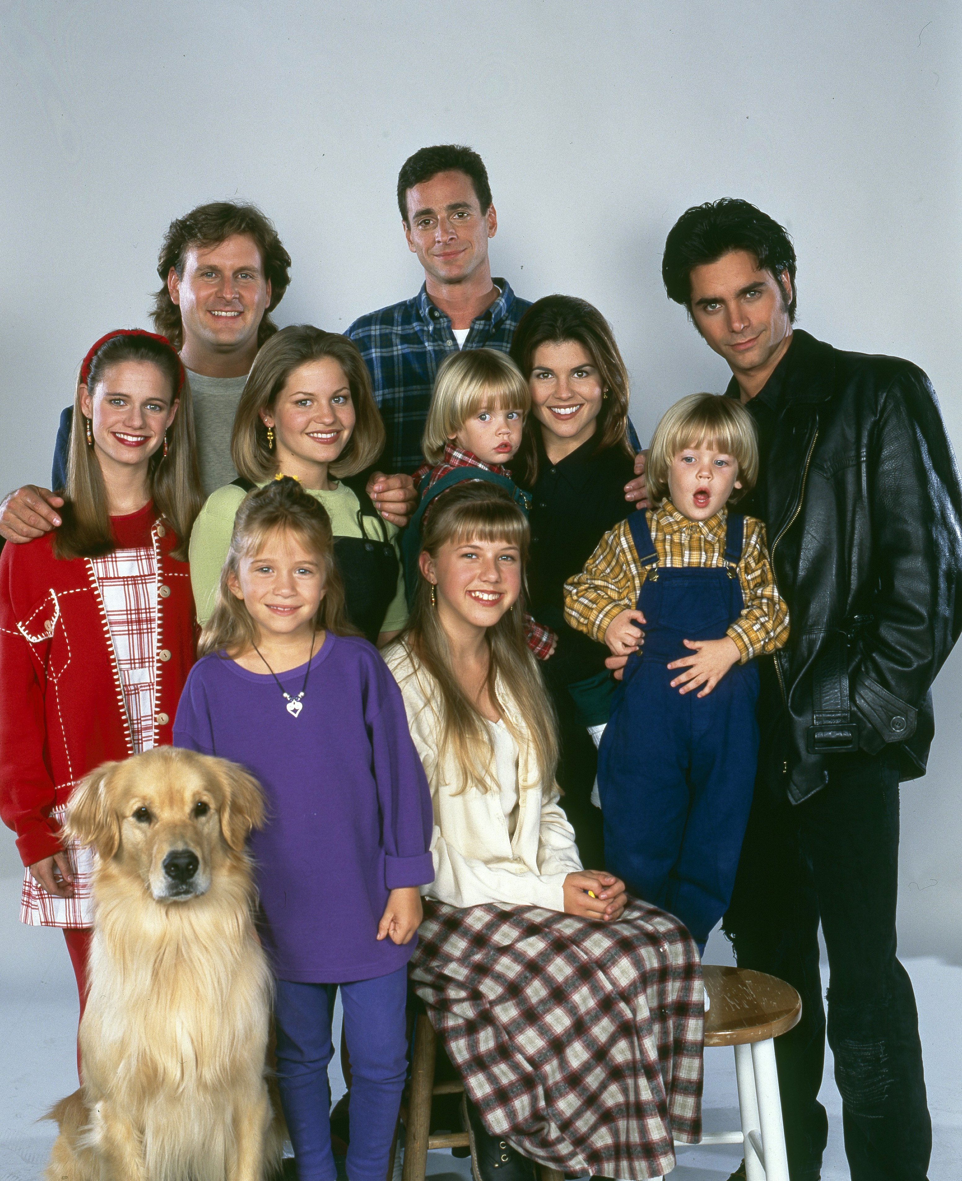 By the final seasons, the Tanner family had grown well beyond its original six members with the additions of Becky, Nicky, and Alex. Nearly everyone in this photo has since taken a different path, making today's reunion photos all the more striking for longtime fans. | Source: Getty Images