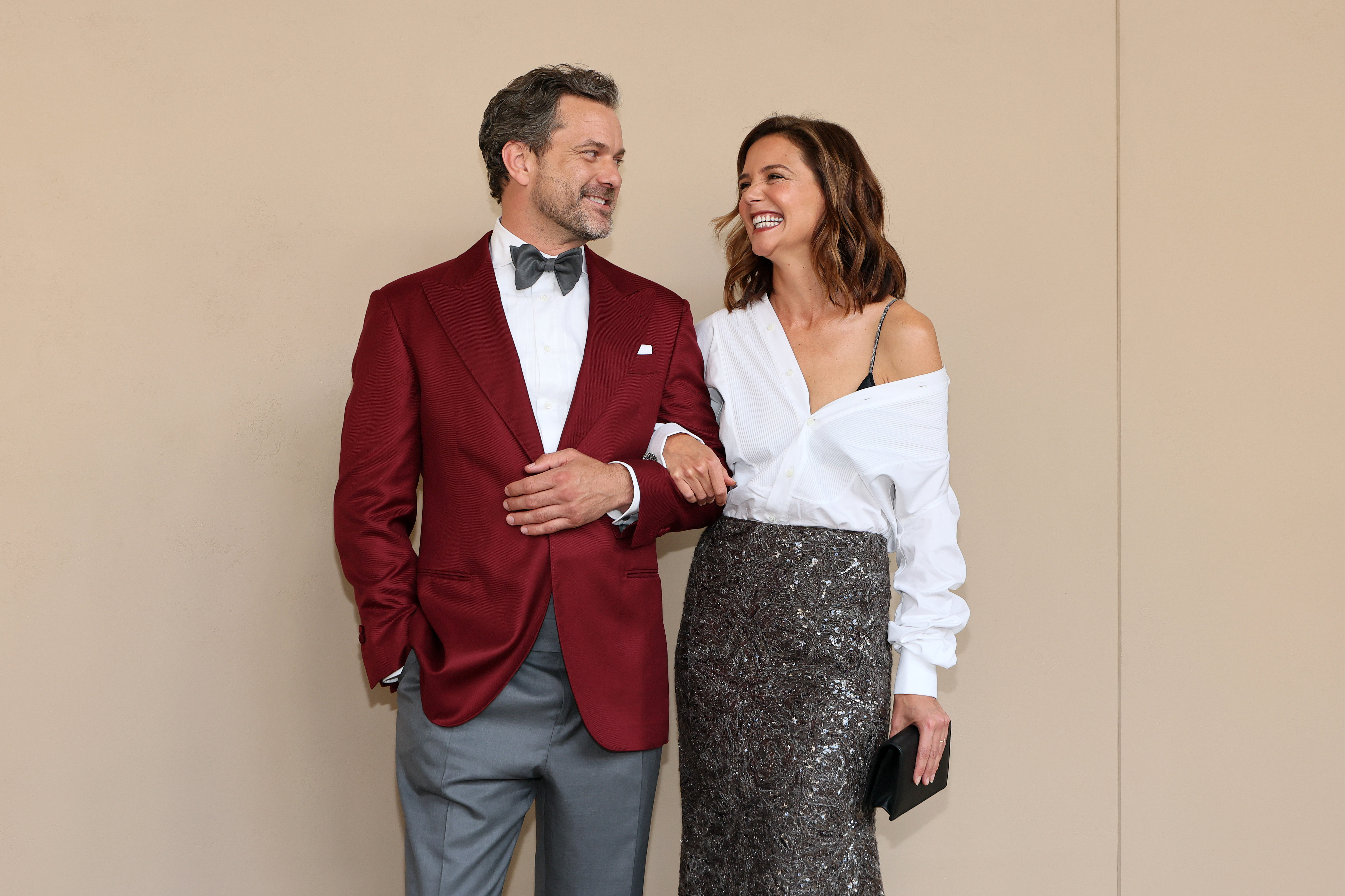 Katie Holmes with "Dawson's Creek" co-star | Source: Getty Images