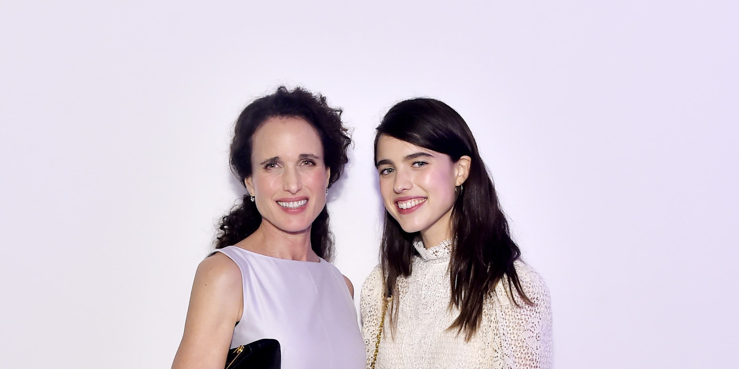 Andie MacDowell and her daughter Margaret Qualley | Source: Getty Images
