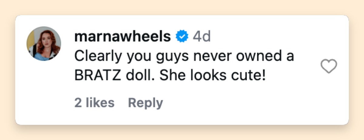 A netizen’s reaction to Jennifer Lopez's appearance | Source: Instagram/holausa