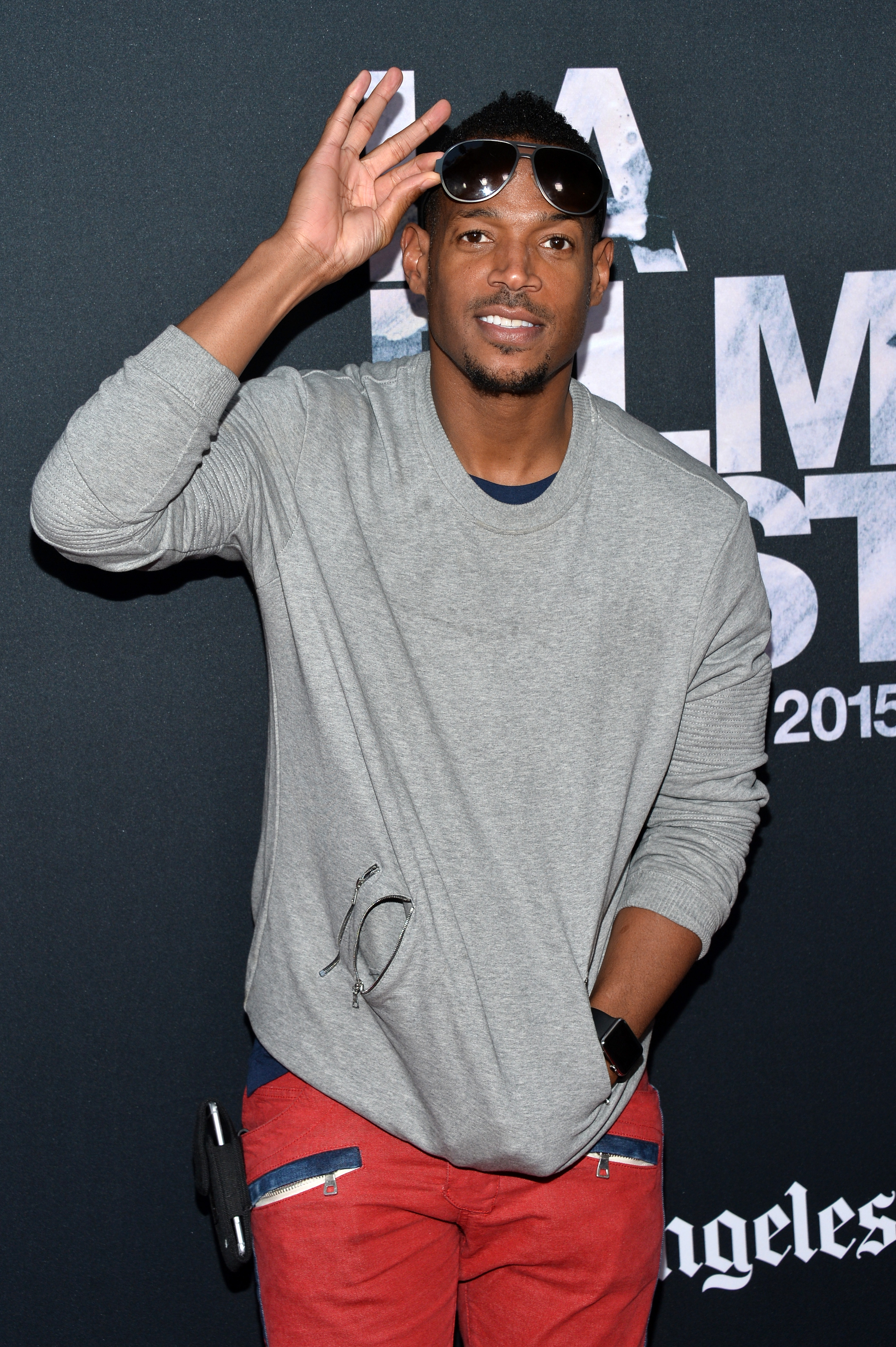 Marlon Wayans attends the "Dope" Los Angeles premiere in partnership with the Los Angeles Film Festival at Regal Cinemas L.A. Live on June 8, 2015, in Los Angeles, California | Source: Getty Images