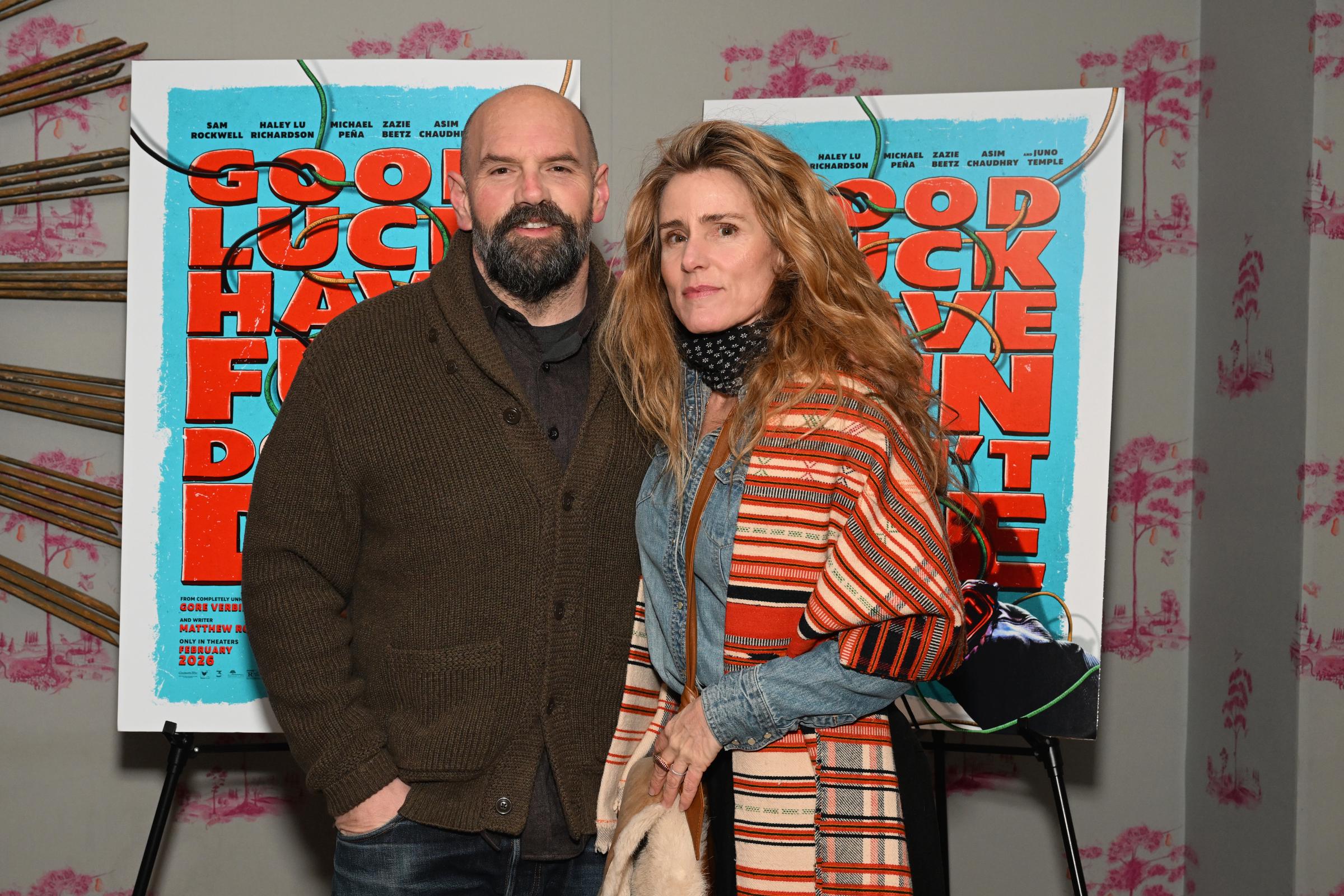 Nearly 20 years after their wedding, Ethan Suplee and Brandy Lewis attended a special screening of "Good Luck, Have Fun, Don't Die" at New York City's Crosby Street Hotel on January 27, 2026. The actor, sporting a full beard and noticeably leaner frame, stood beside his wife as they posed together. The appearance offered a later glimpse of the couple whose relationship Suplee has credited with changing how he viewed his future.