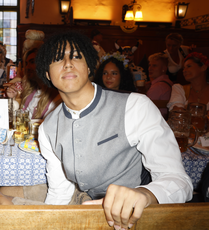 Johan Samuel attends the "Heidifest by Heidi Klum" event in Munich, Germany, on September 18, 2025 | Source: Getty Images