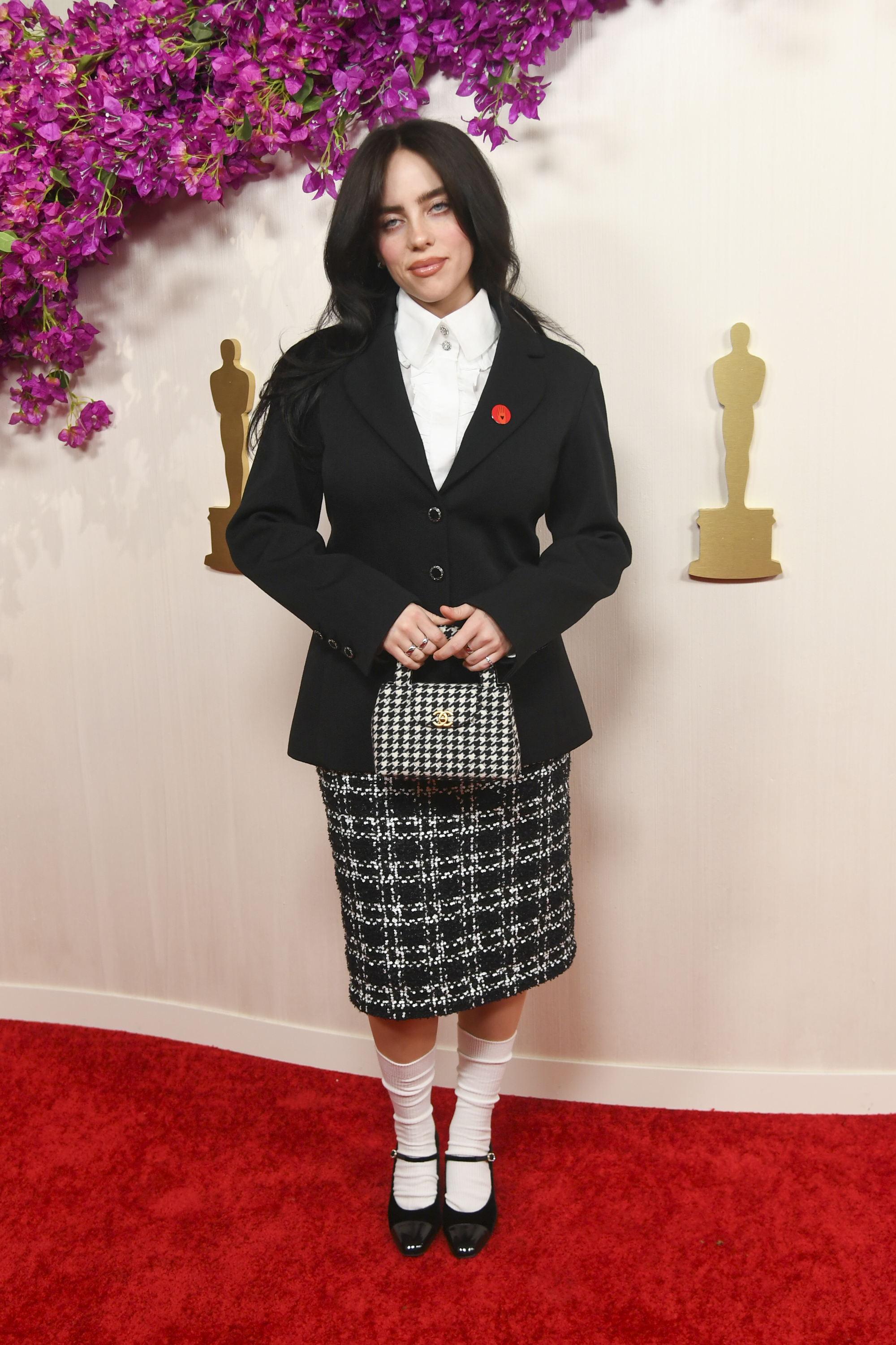 Billie Eilish at the 96th Annual Oscars held at Ovation Hollywood in Los Angeles, California, on March 10, 2024 | Source: Getty Images