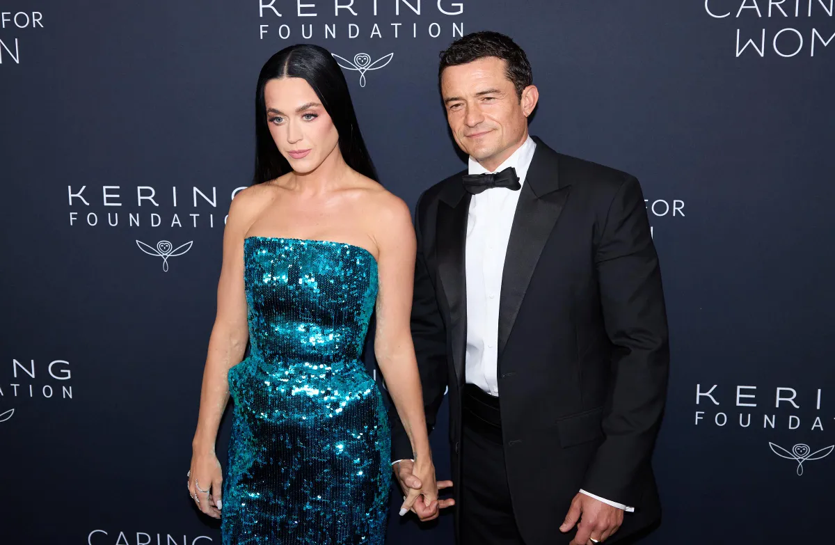 Katy Perry and Orlando Bloom at Kering's 3rd Annual Caring For Women Dinner in New York City on September 9, 2024. | Source: Getty Images