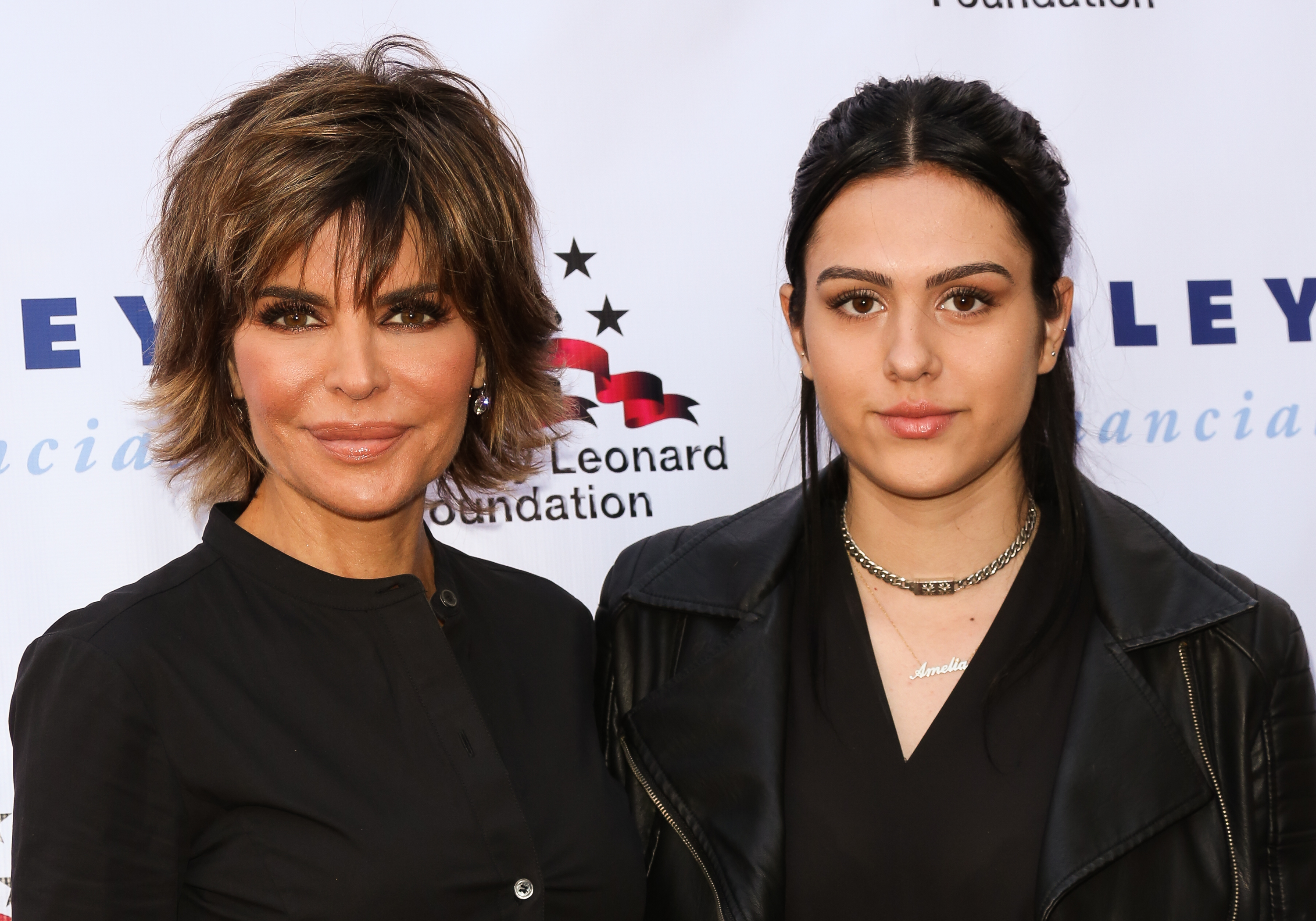Lisa Rinna and Delilah Belle Hamlin attend the 7th annual "Big Fighters, Big Cause Charity Boxing Night" benefiting the Sugar Ray Leonard Foundation at The Ray Dolby Ballroom at Hollywood & Highland Center on May 25, 2016 in Hollywood, California. | Source: Getty Images