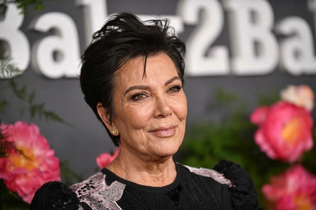 A glamorous Kris in a black-and-pink setting is reimagined with natural lines and texture, offering perhaps the most understated version of the what-if yet. | Source: Gemini