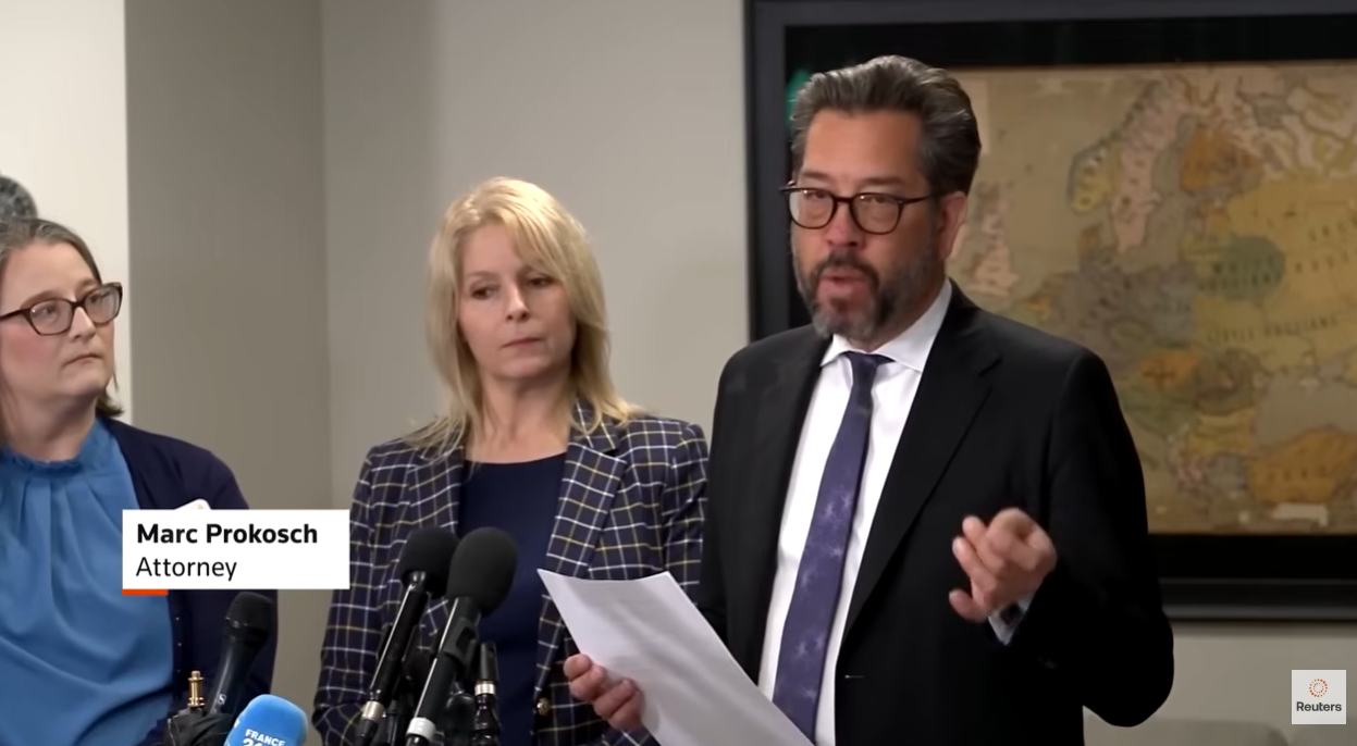 Attorney Marc Prokosch discusses the legal status of the family involved in the ICE case | Source: YouTube/Reuters