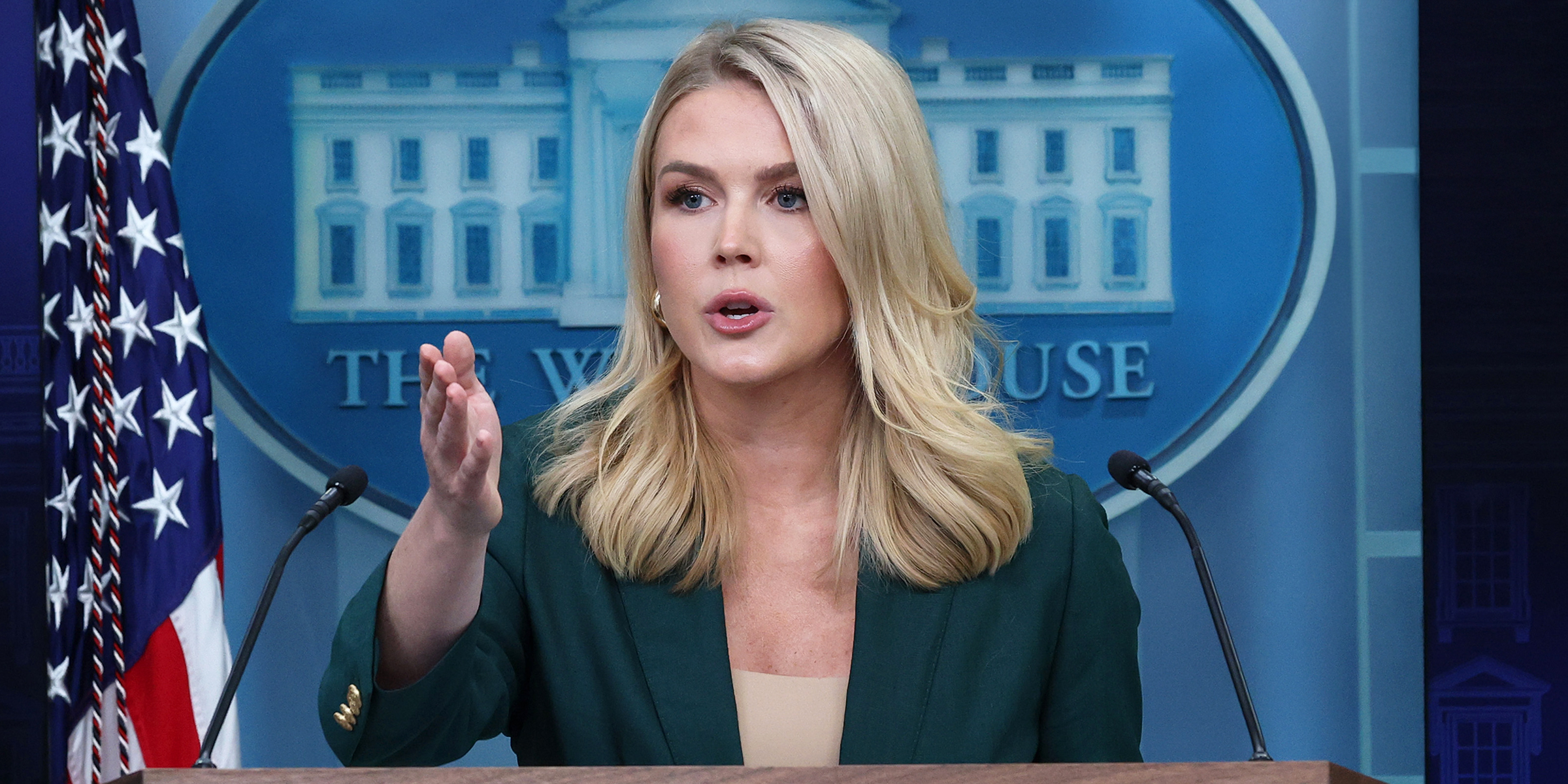 White House Press Secretary Karoline Leavitt | Source: Getty Images