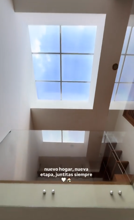 Image of Romina Marcos' new apartment with her girlfriend Laura Salazar. | Source: TikTok/romimarcos