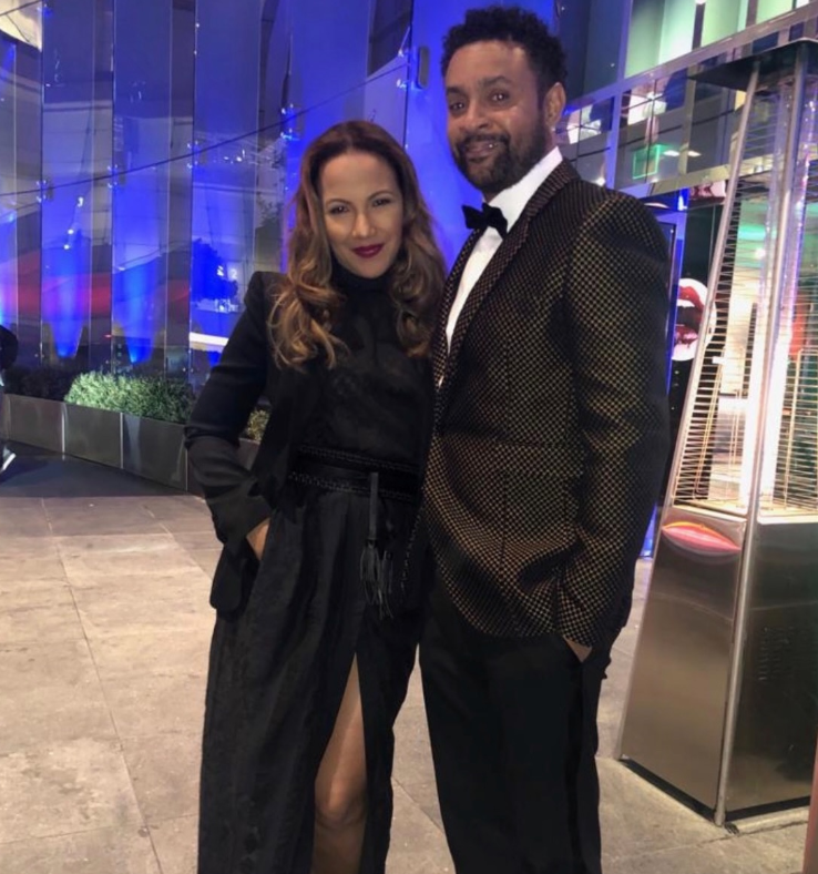 Shaggy poses with his wife Rebecca at a formal event | Source: Instagram/direalshaggy