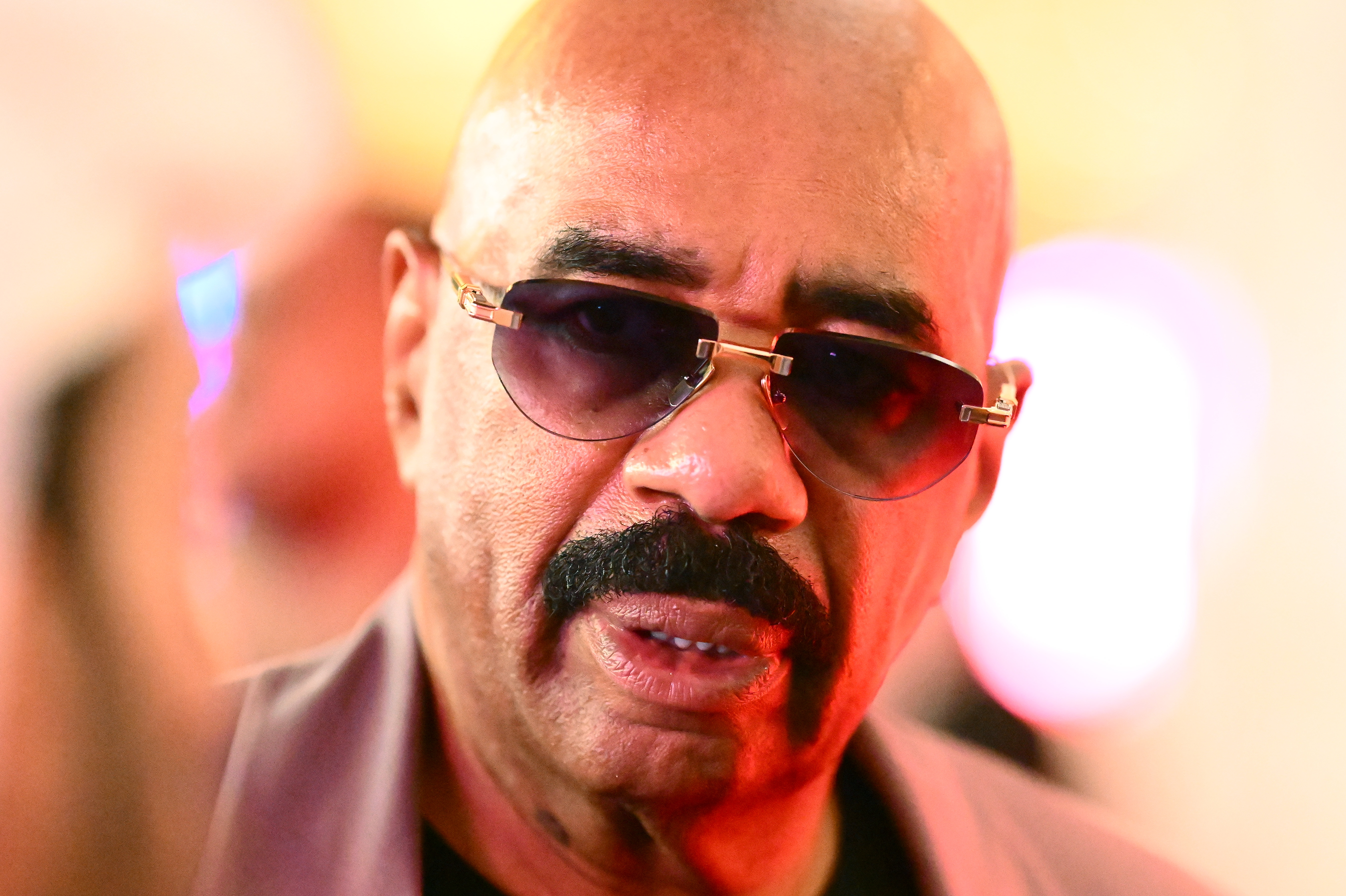 Steve Harvey at the F1 Grand Prix of Qatar in Lusail City on November 30, 2025. | Source: Getty Images