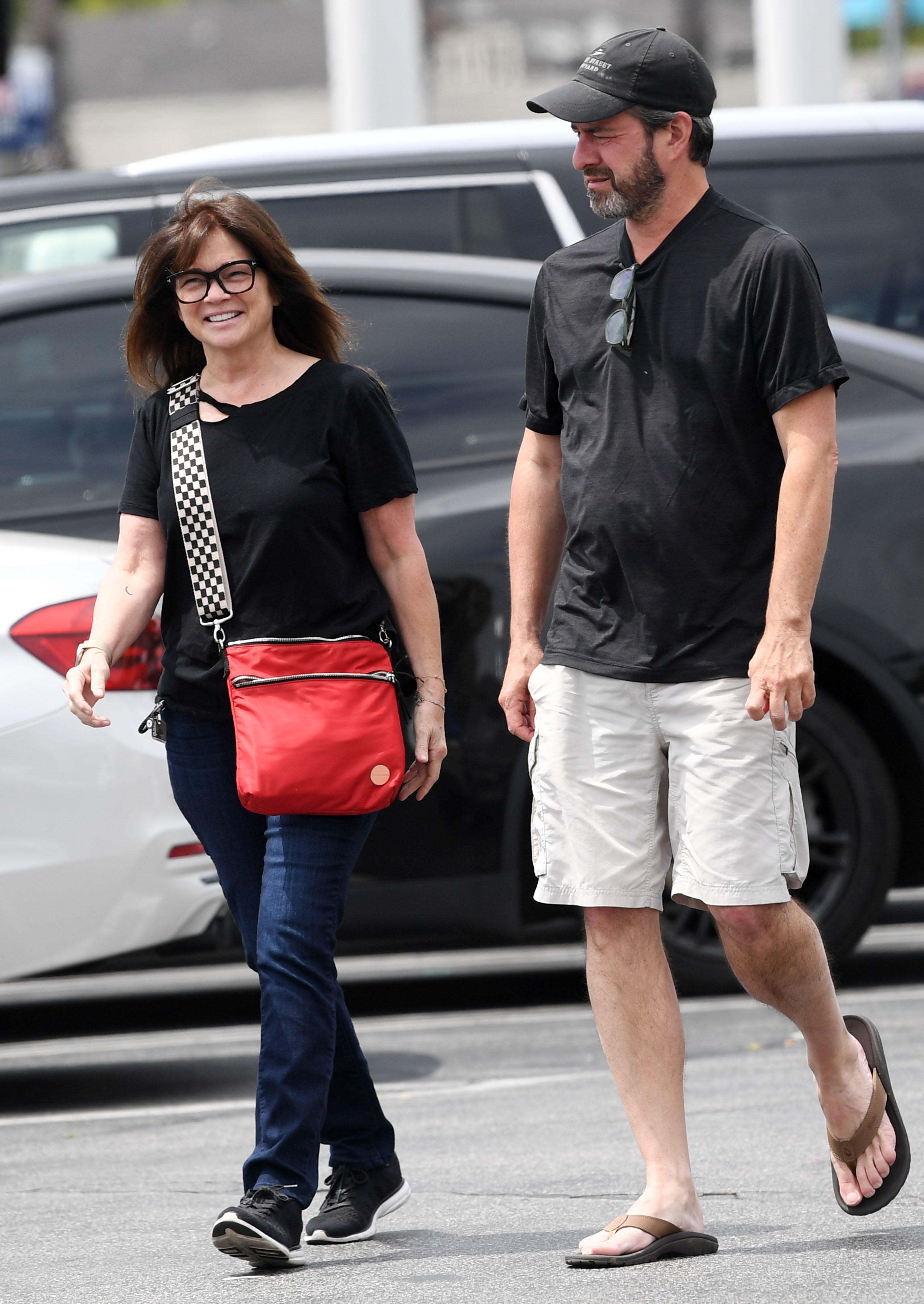 Valerie Bertinelli and Mike Goodnough are seen out and about on June 9, 2024, in Studio City, California | Source: Getty Images