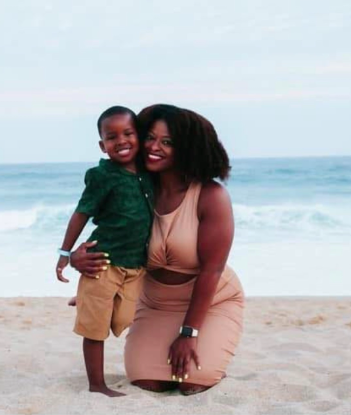 Nicholas and Kenzie Gray smiling for a beautiful mother-son photo. | Source: GoFundMe/In Loving Memory of Nicholas-Supporting Mother Kenzie Gray