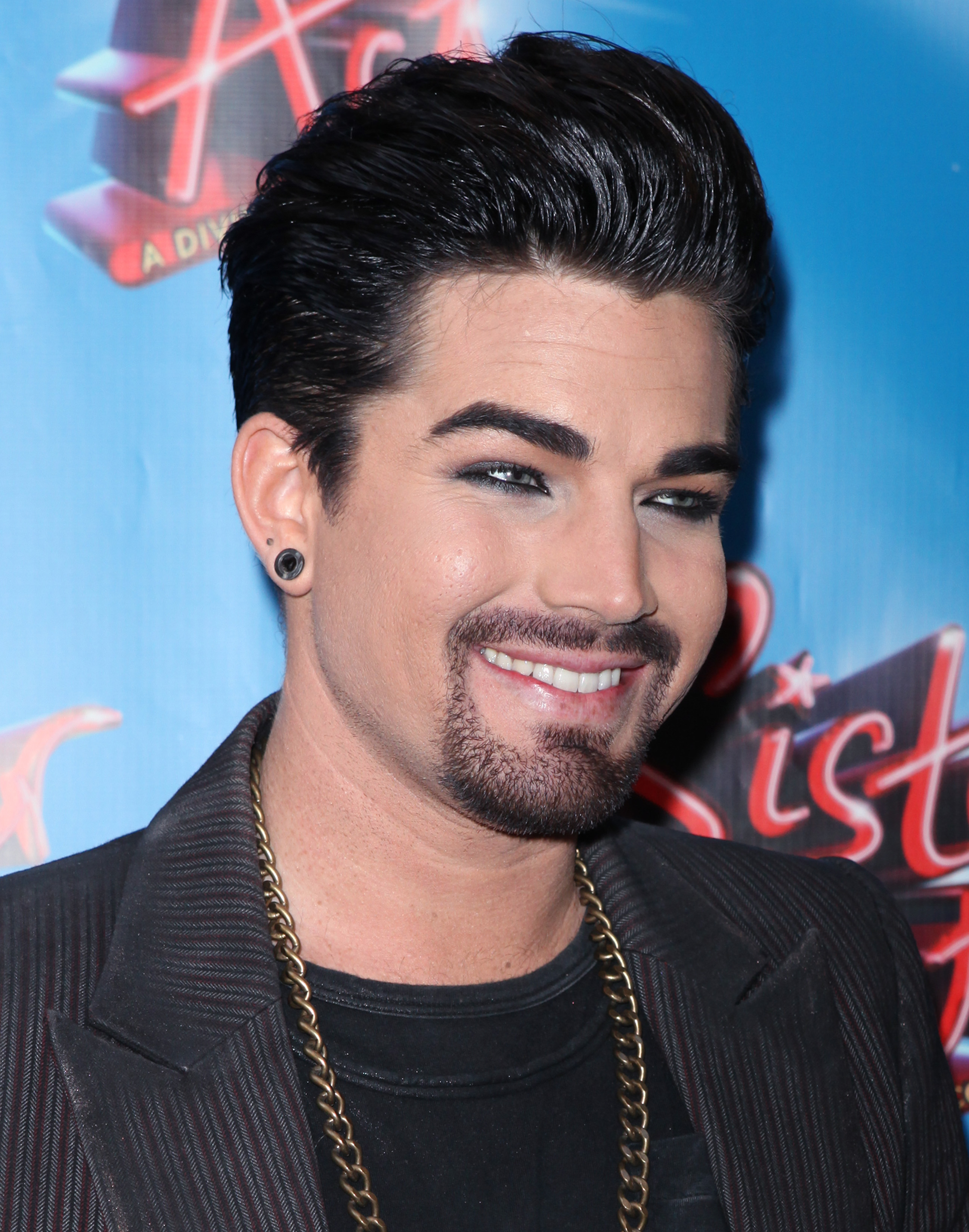 Adam Lambert at the Broadway opening night performance of "Sister Act" in New York in 2011. | Source: Getty Images