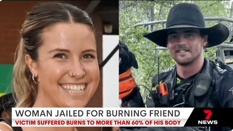 Corbie Jean Walpole and Jake Loader, from a post dated May 22, 2025 | Source: Youtube/@7news