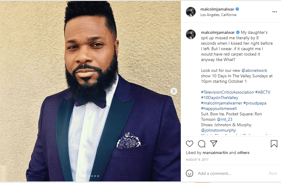 Picture of Malcolm-Jamal Warner on Instagram | Photo: Instagram/malcolmjamalwar