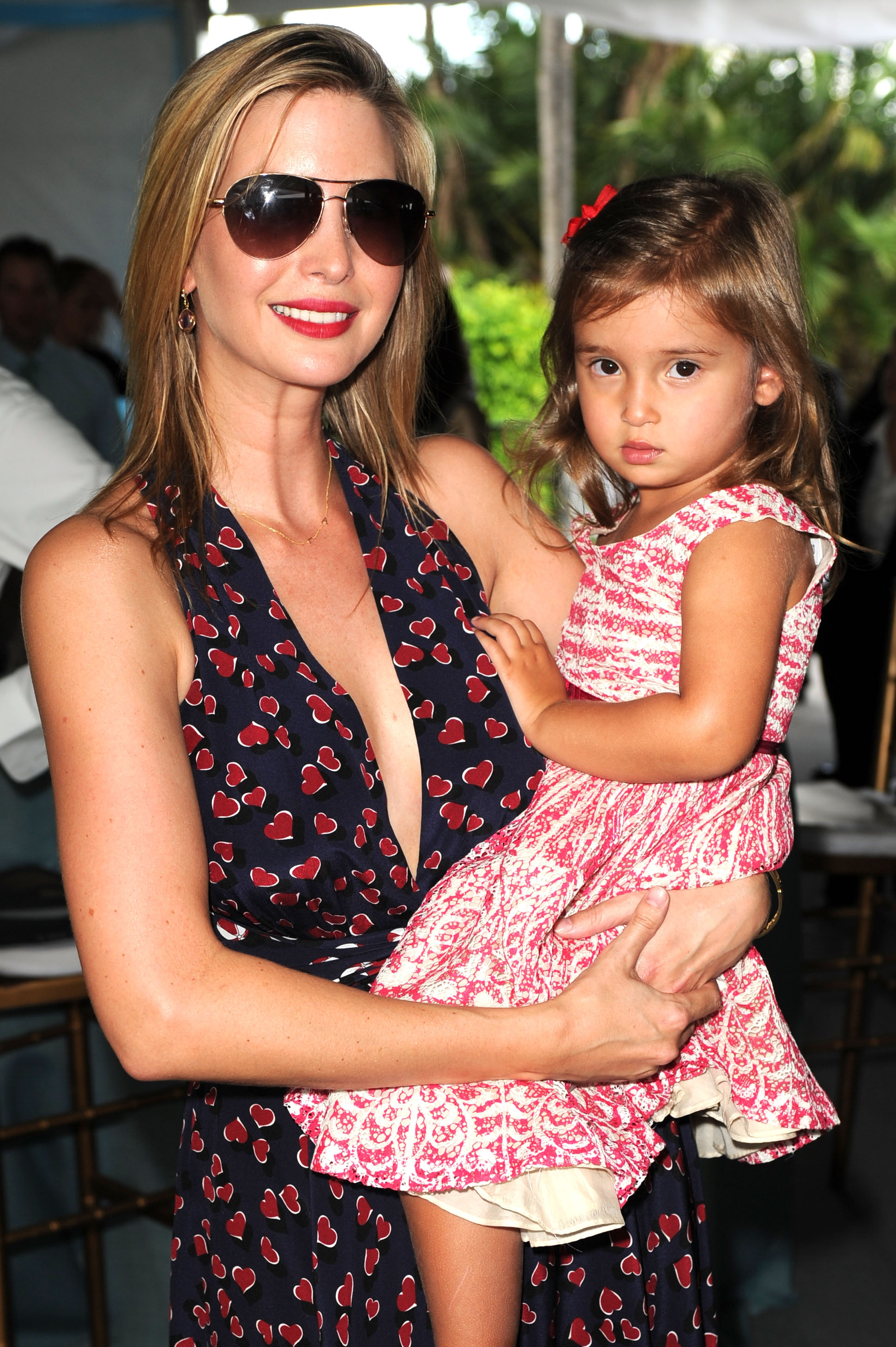 Ivanka Trump and Arabella Rose attend the Trump Invitational Grand Prix at The Mar-a-Lago Club in Palm Beach, Florida, on January 5, 2014 | Source: Getty Images