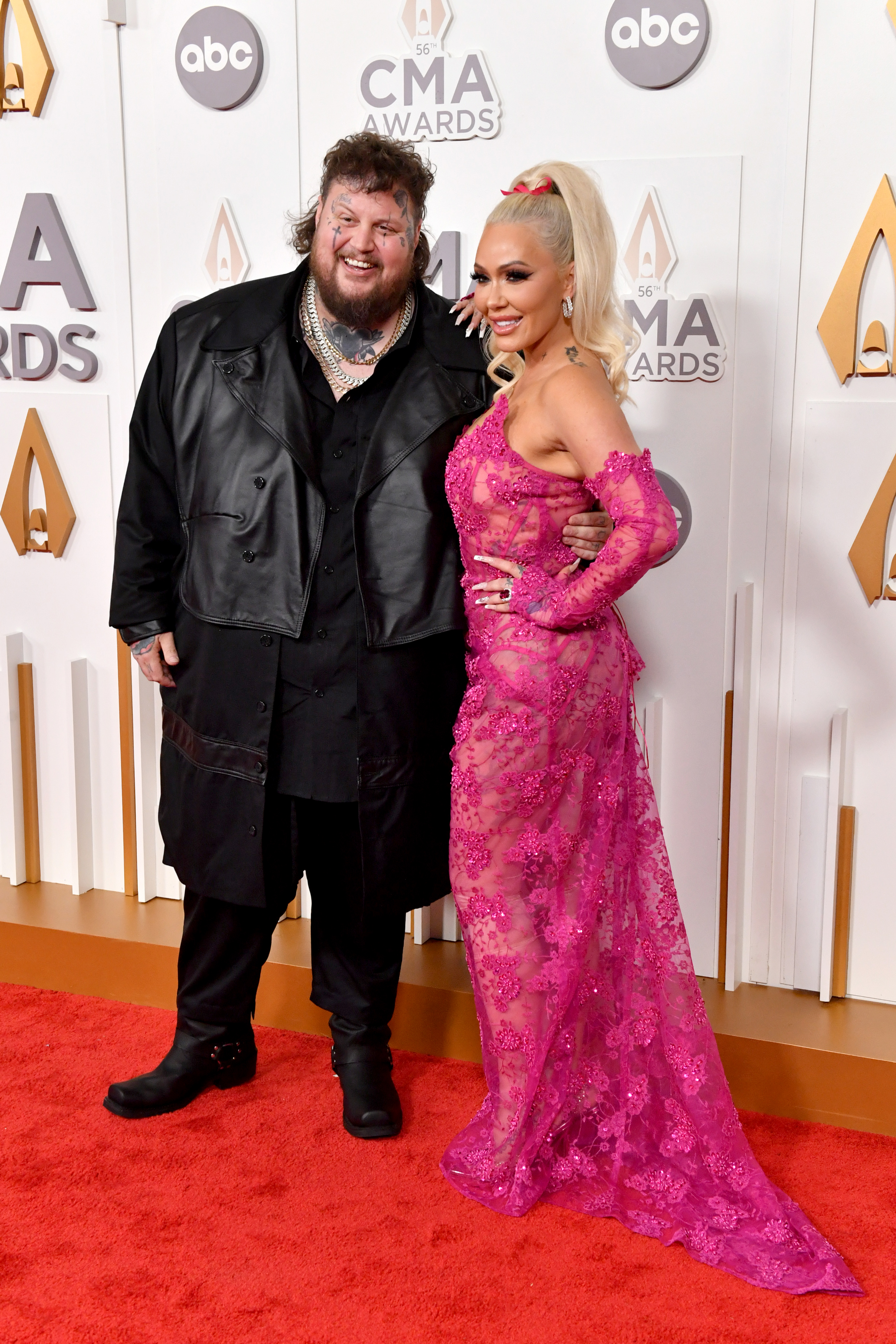 Bunnie Xo got him through his darkest times. In this photo, they attended the Annual CMA Awards at Bridgestone Arena on November 9, 2022, in Nashville, Tennessee. | Source: Getty Images